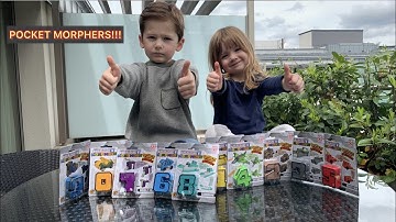 POCKET MORPHERS!!! NUMBERS 0-9 TRANSFORM INTO INDIVIDUAL MACHINES AND THEN INTO A MEGA BOT ROBOT!!!