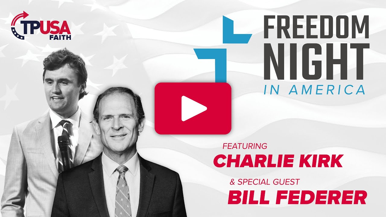 Charlie Kirk and Bill Federer Explore Why America's Biblical Foundation Makes Our Children Off Limits to Tyranny