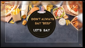 Cách gọi tên các loại thịt bò bằng tiếng Anh | NEIGHBORHOOD ENGLISH PHÚ MỸ