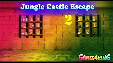 G4K Jungle Castle Escape 2 walkthrough  Games4King..