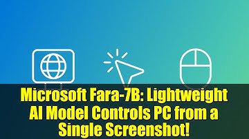 Microsoft Fara-7B: Lightweight AI Model Controls PC from a Single Screenshot!
