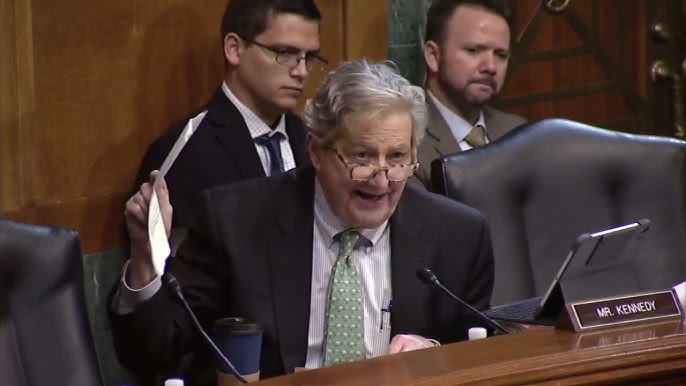 Sen Kennedy: Are You Against Sending People to Jail? - YouTube