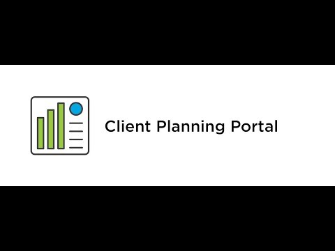 MoneyGuide Feature: Client Planning Portal