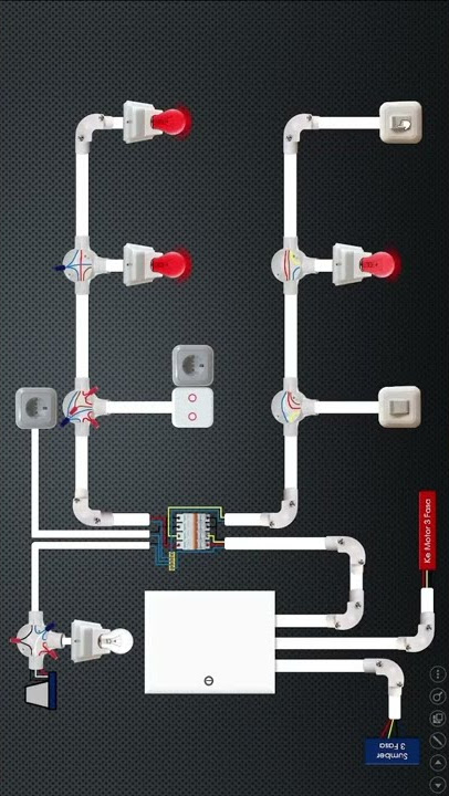 Begini pengujian UKK paket 2 Jurusan Listrik TITL #shorts