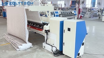 ZLT-YS-128 Computerized Lock Stitch Multi-needle Quilting Machine / Queen Size Comforters