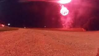 Fireworks at Lake Santee - 07/02/2022
