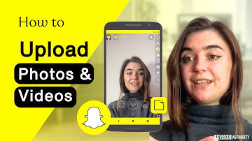 How to upload photos from you camera roll to Snapchat