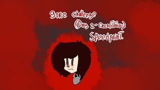 Gore Challenge Day 2 - Decapitation - Speedpaint.