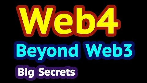 Web4: verder dan Web3 (evolutie van Web1 naar Web3 versus Web4)