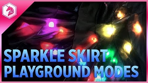 LEARN: Sparkle Skirt with Circuit Playground - Modes Demo @adafruit #adafruit