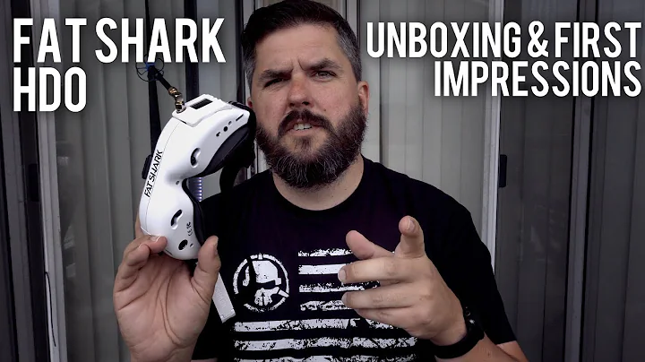 New Fat Shark HDO Unboxing & First Impressions