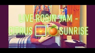 Live Rosin Jam - Citrus Sunrise - Focus V Carta Laser Edition