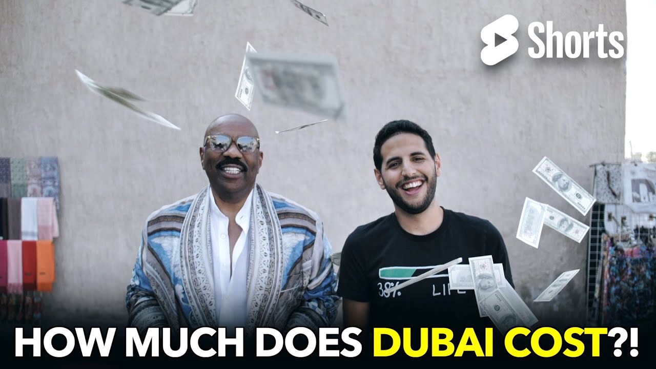 Buying a $2.70 Meal in Dubai with Steve Harvey 