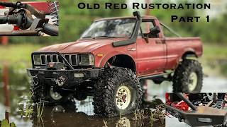 Old Red RC4wd TF2 Hilux Rustoration, Part 1, Chassis Rebuild