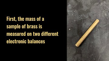 Measurement Lab - Part 2 -  Density of Brass Measurements
