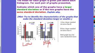 Math 1: Unit 4 Day 3 - Standard Deviation: Comparing Graphs