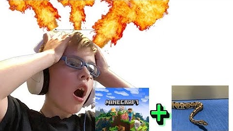 Making a ball python in Minecraft ￼