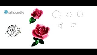 Make A Cut File From A Stamp, Silhouette Cameo, Save SVG in MTC