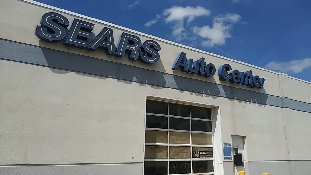 ABANDONED!!!! Sears Auto Center. Matteson IL YouTube