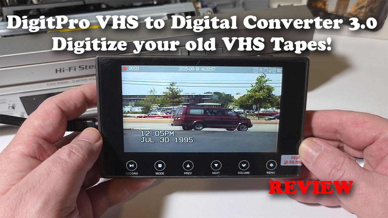 DigitPro VHS to Digital Converter 3.0 — оцифруйте свои старые VHS-кассеты!