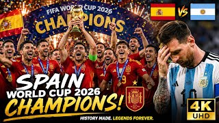 Full Trophy Ceremony World Cup 2026: Champion Presentation & Celebration