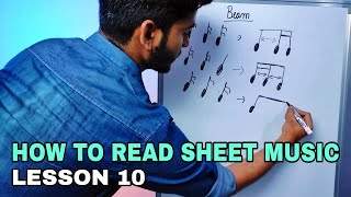 How To Read Sheet Music For Guitar | Beaming In Hindi