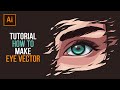 how to make eye vector - adobe illustrator cc