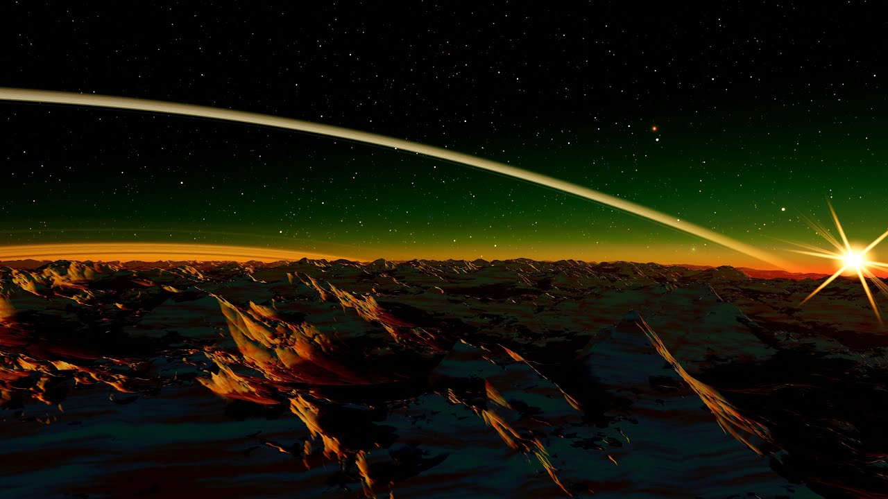 A Meditative Journey with Space Ambient Scenes | Cythara