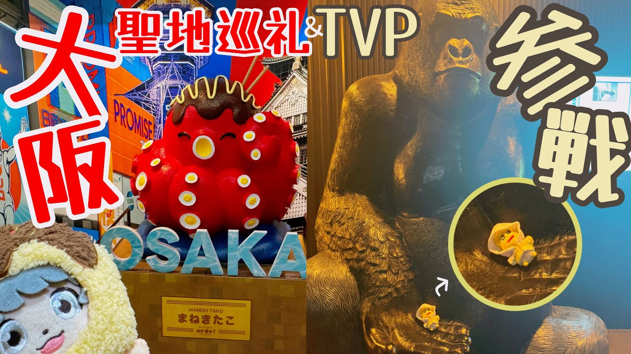 推し活 in 大阪！【vlog】【ぽこピー聖地巡礼】【TVP】