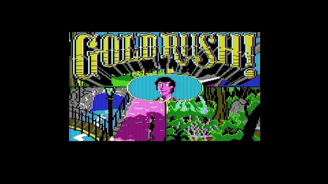 Gold Rush (1989 - Sierra - Apple II version - AppleWin Emulator)