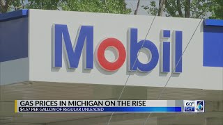 Gas Prices in Michigan on the rise
