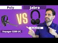 SHOWDOWN Plantronics Voyager 5200 vs Jabra Evolve2 65 Wireless Headset - LIVE MIC & SPEAKER TEST!