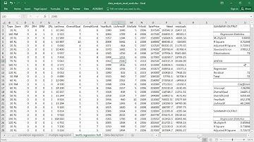 2.5.4 Multiple regression: qualitative and dummy variables