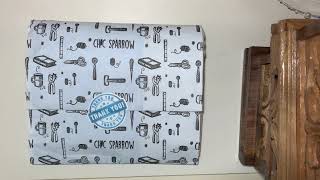 Chic Sparrow unboxing, Mockingbird collection, Blue Jay color, B6 size