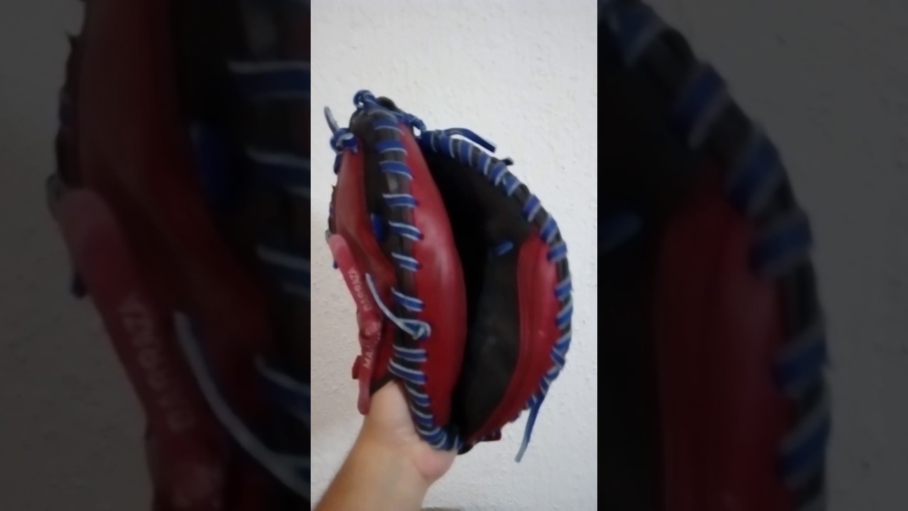 Guante de catcher usado