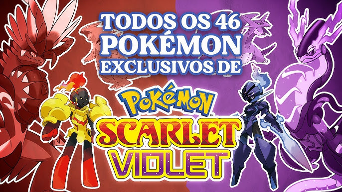 Pokémon Scarlet e Violet: Todos Pokémon já confirmados