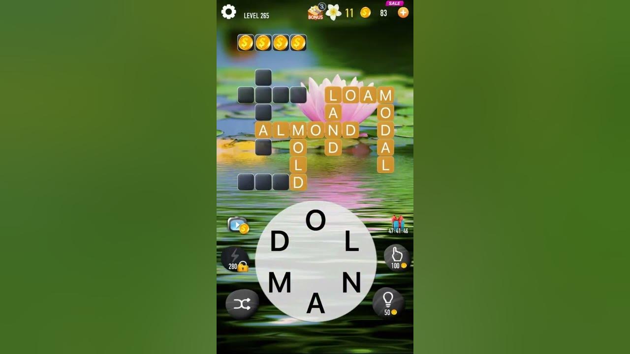 Word Crossy Level 265 YouTube