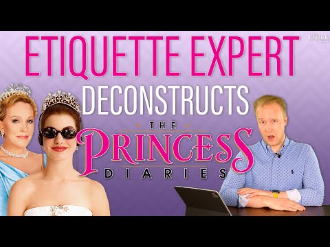 Etiquette Expert Reacts to The Princess Diaries @WilliamHansonEtiquette