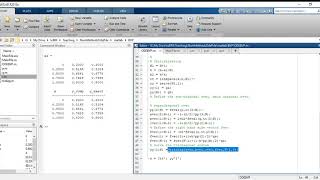 How to run MATLAB code about finite difference method for Boundary Value Problem