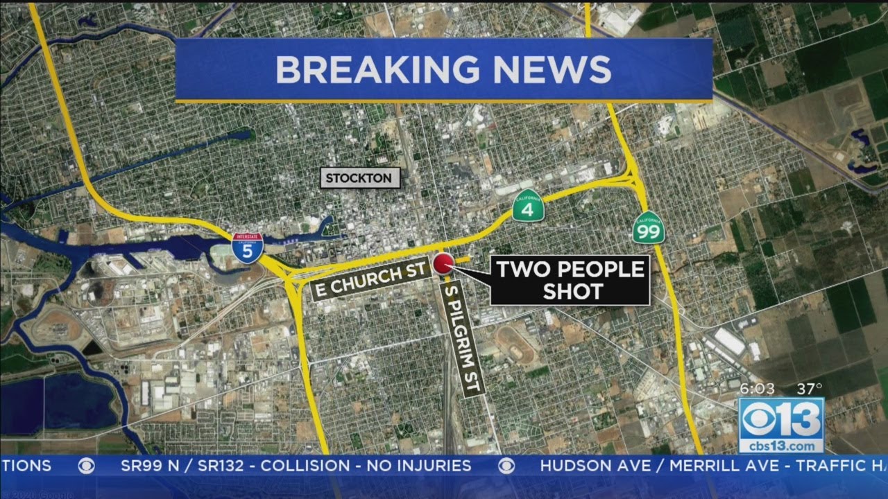 Woman Killed, Man Hurt In Stockton Shooting; Suspect Arrested - YouTube