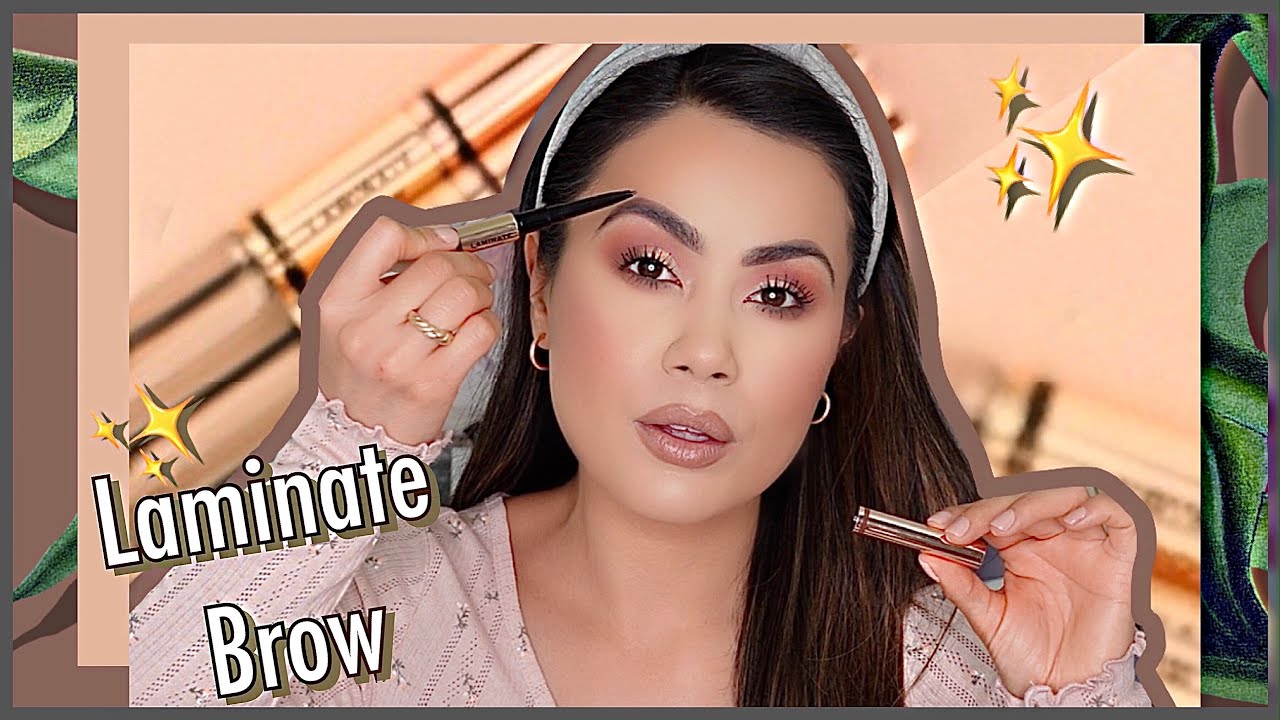 Makeup Revolution Laminate Brow Review YouTube