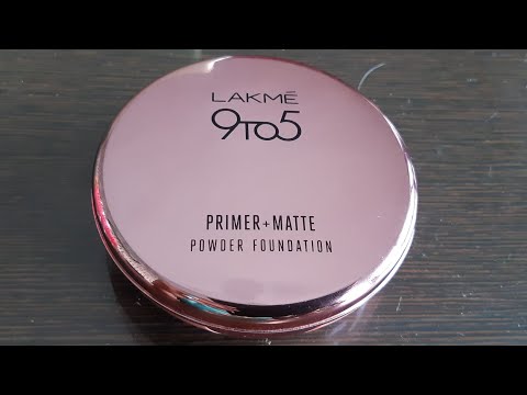 Lakme 9to 5 primer +matte powder foundation review, best compact foundation for bridal makeupkit