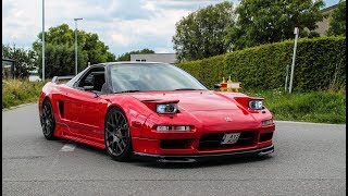 Clean Acura NSX - Accelerations ,start-up, ...