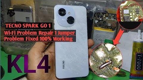 TECNO SPARK GO 1 ( KL4 ) Wi-Fi BIUETOOTH PROBABLY REPAIR | How To Tecno Spkar Go 1 Wi-Fi Repair 