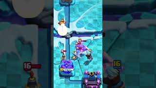 Push of Both Players but Who Won The Trade? #clashroyale #supercell