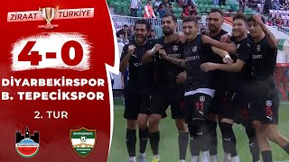 Diyarbekirspor 4-0 Büyükçekmece Tepecikspor MAÇ ÖZETİ (Ziraat Türkiye Kupası 2. Tur Maçı)