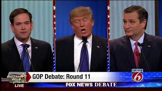 Fiery debate rages between GOP candidates Thursday
