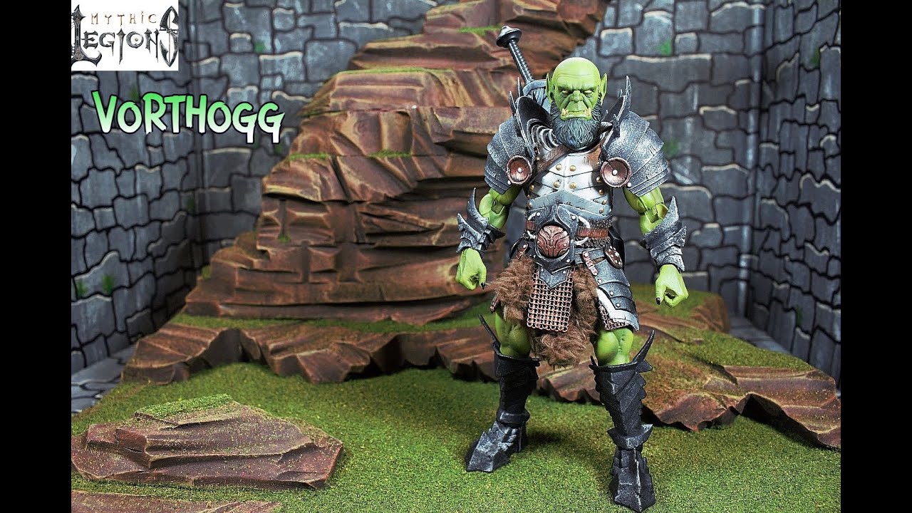 MYTHIC LEGIONS VORTHOGG Action Figure Review - YouTube