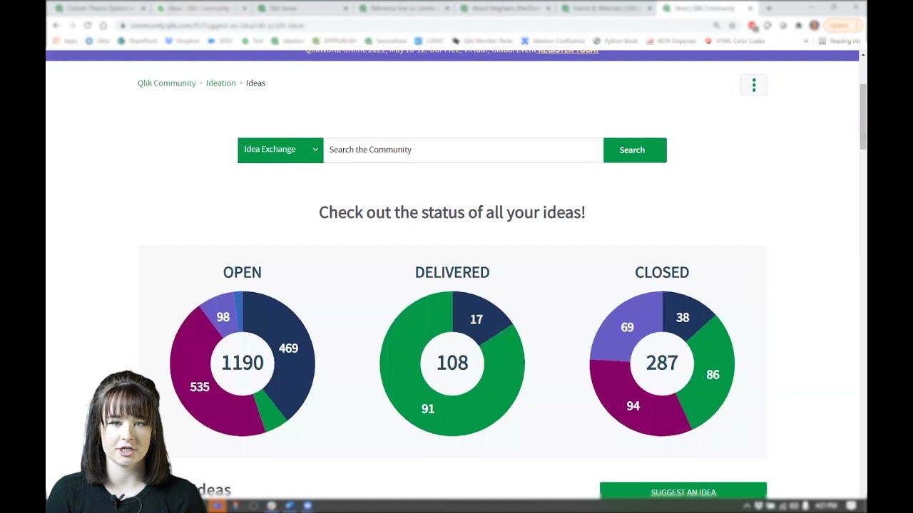 Qlik Ideation: Vote for your favorite product ideas and suggest your own