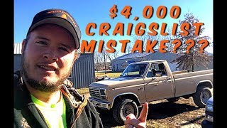 Was This $4,000 Craigslist Deal A Mistake?.....YOU DECIDE!!!